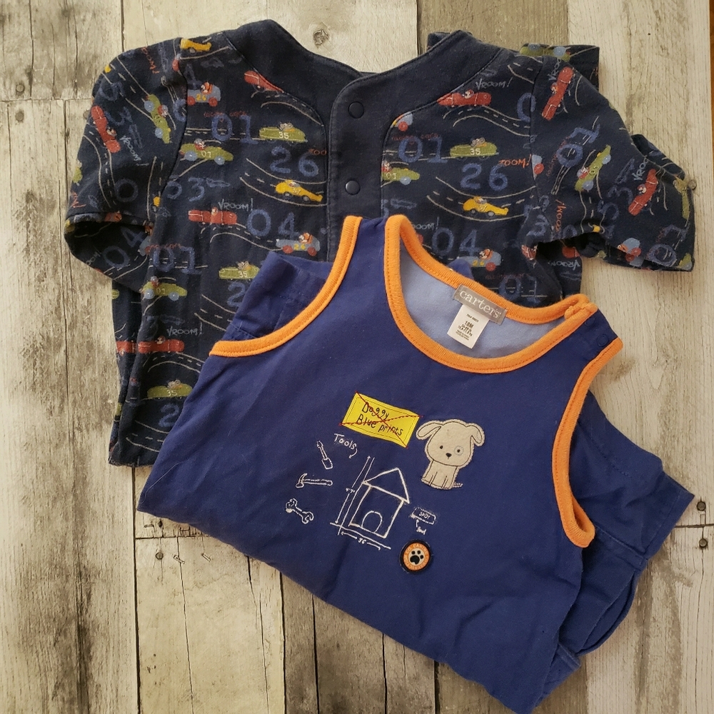 Onsies Set of 2 Miniwear & Carter's 18mths